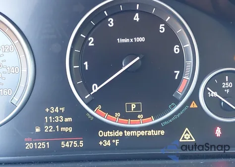 2011 BMW 528I z USA, uszkodzony, nr VIN WBAFR1C50BC746170